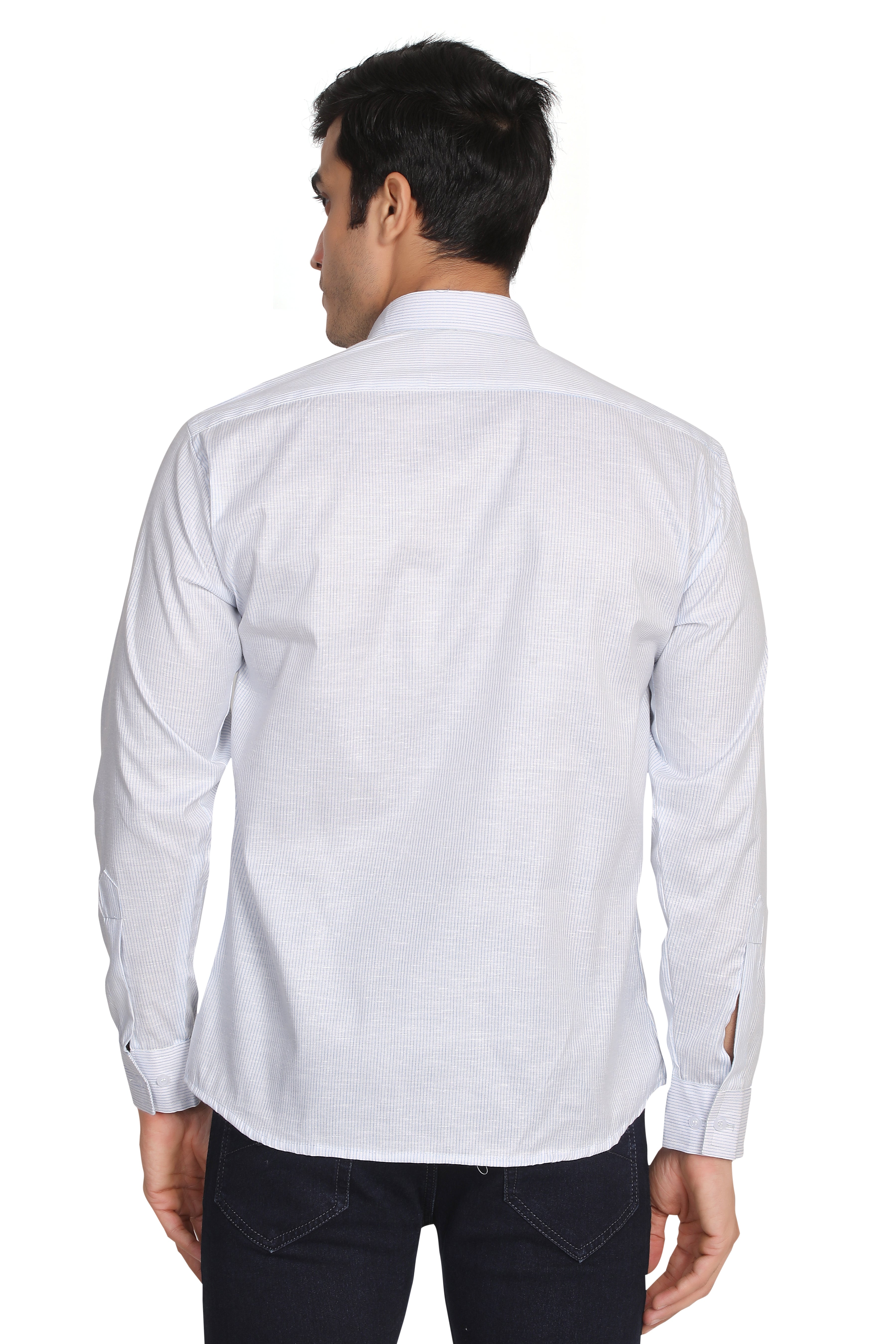 Kumar Shirts - Light Blue & White