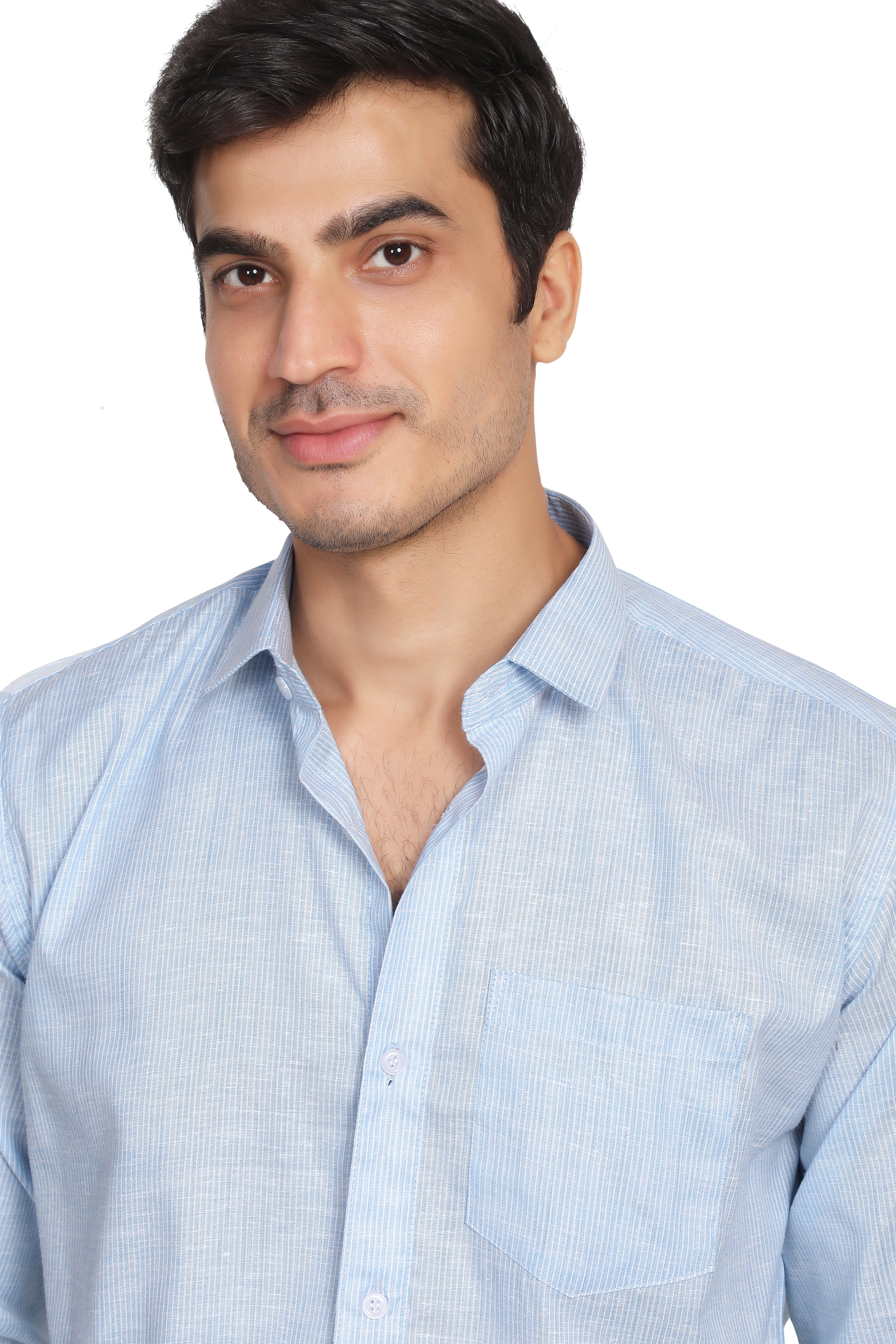 Kumar Shirts - Blue & White