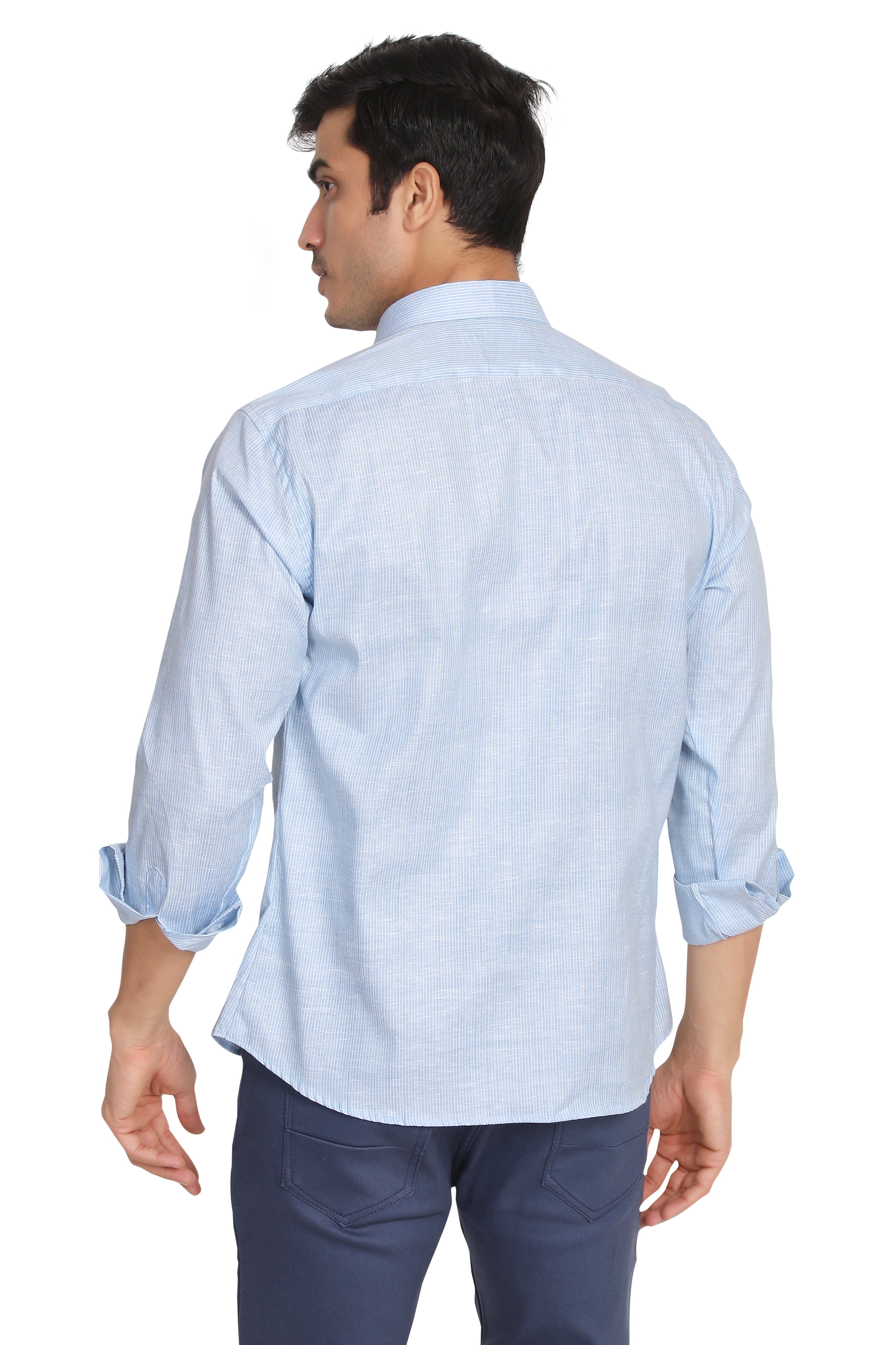 Kumar Shirts - Blue & White