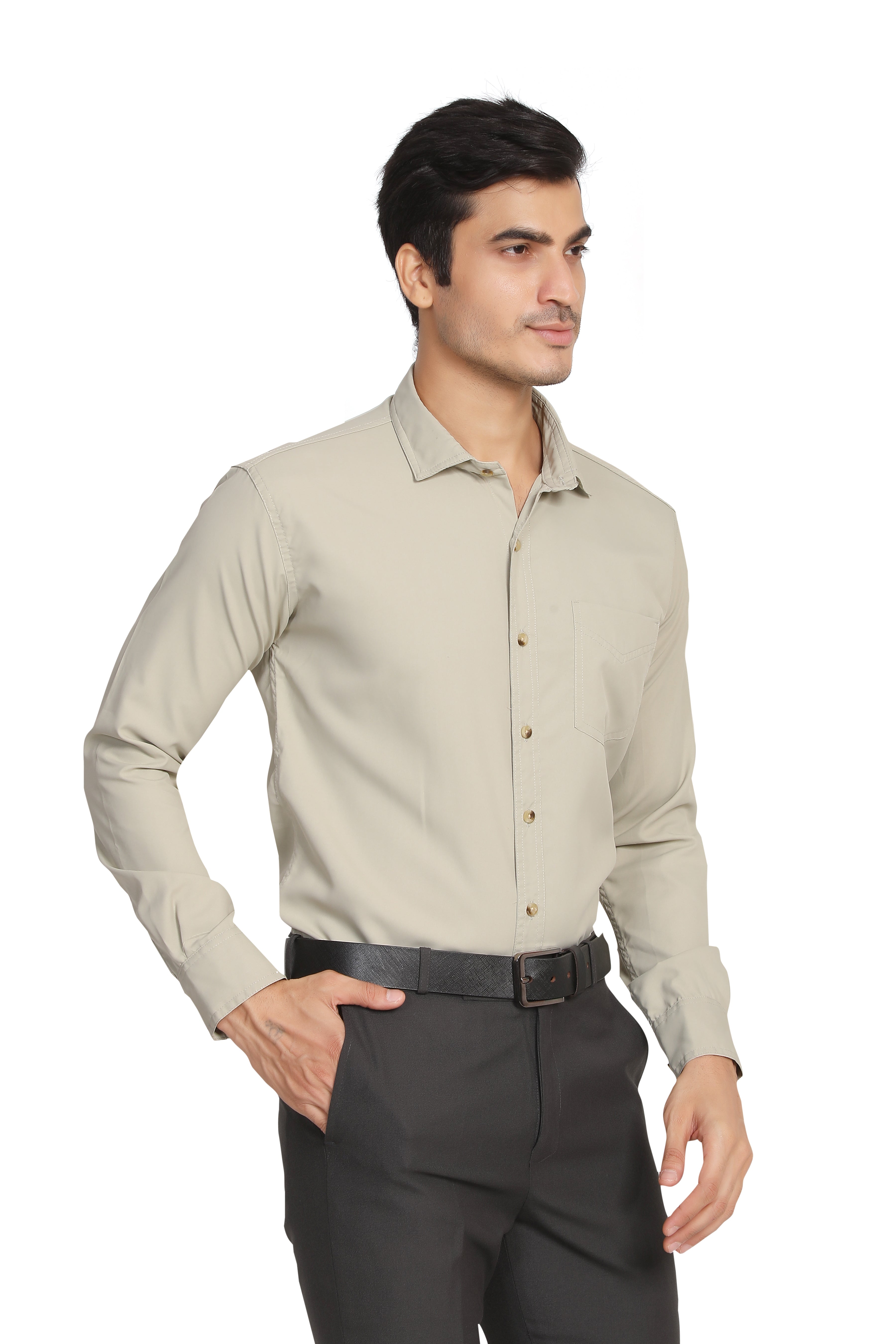 Kumar Shirt - Light Khaki