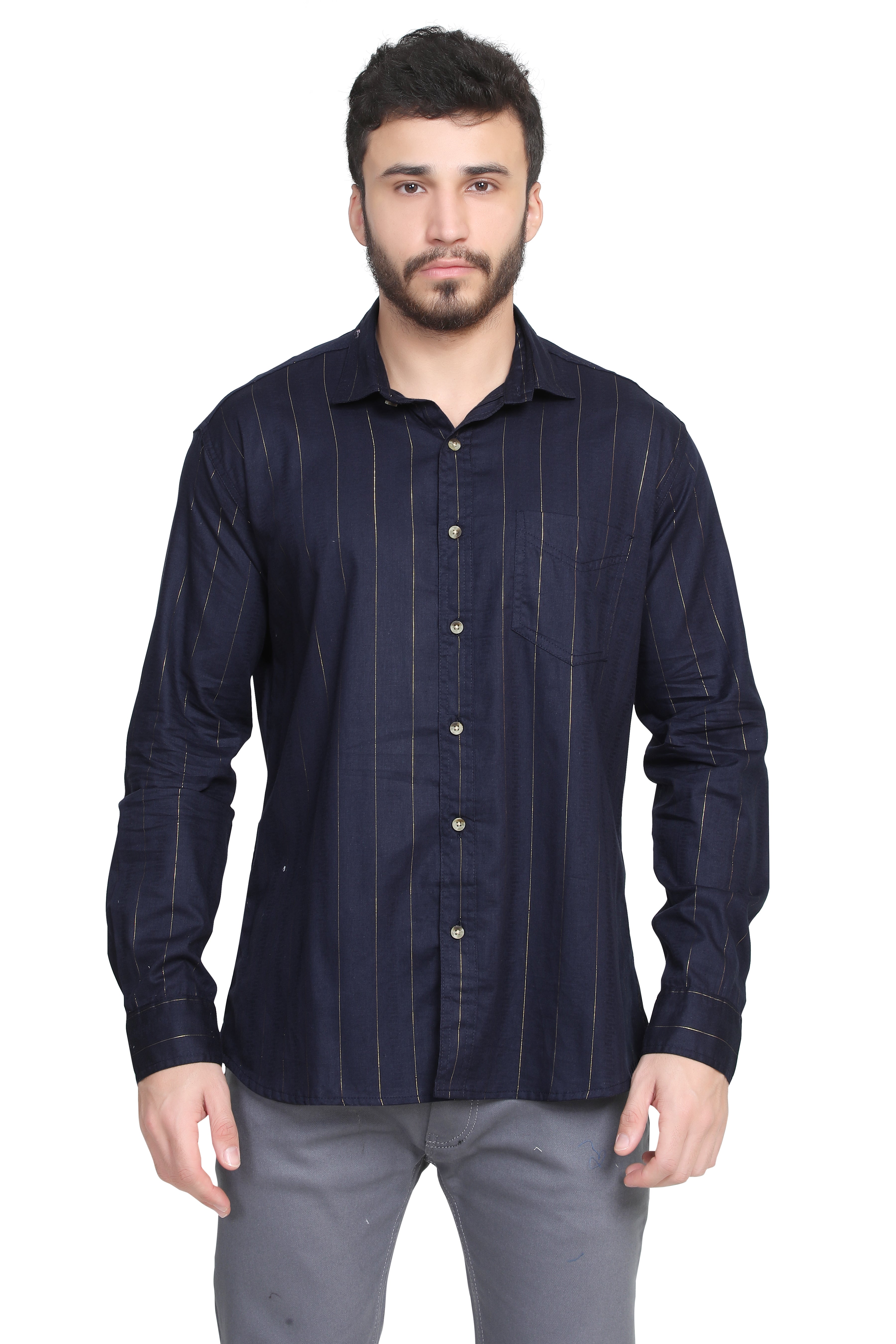 Kumar Shirt - Navy Blue