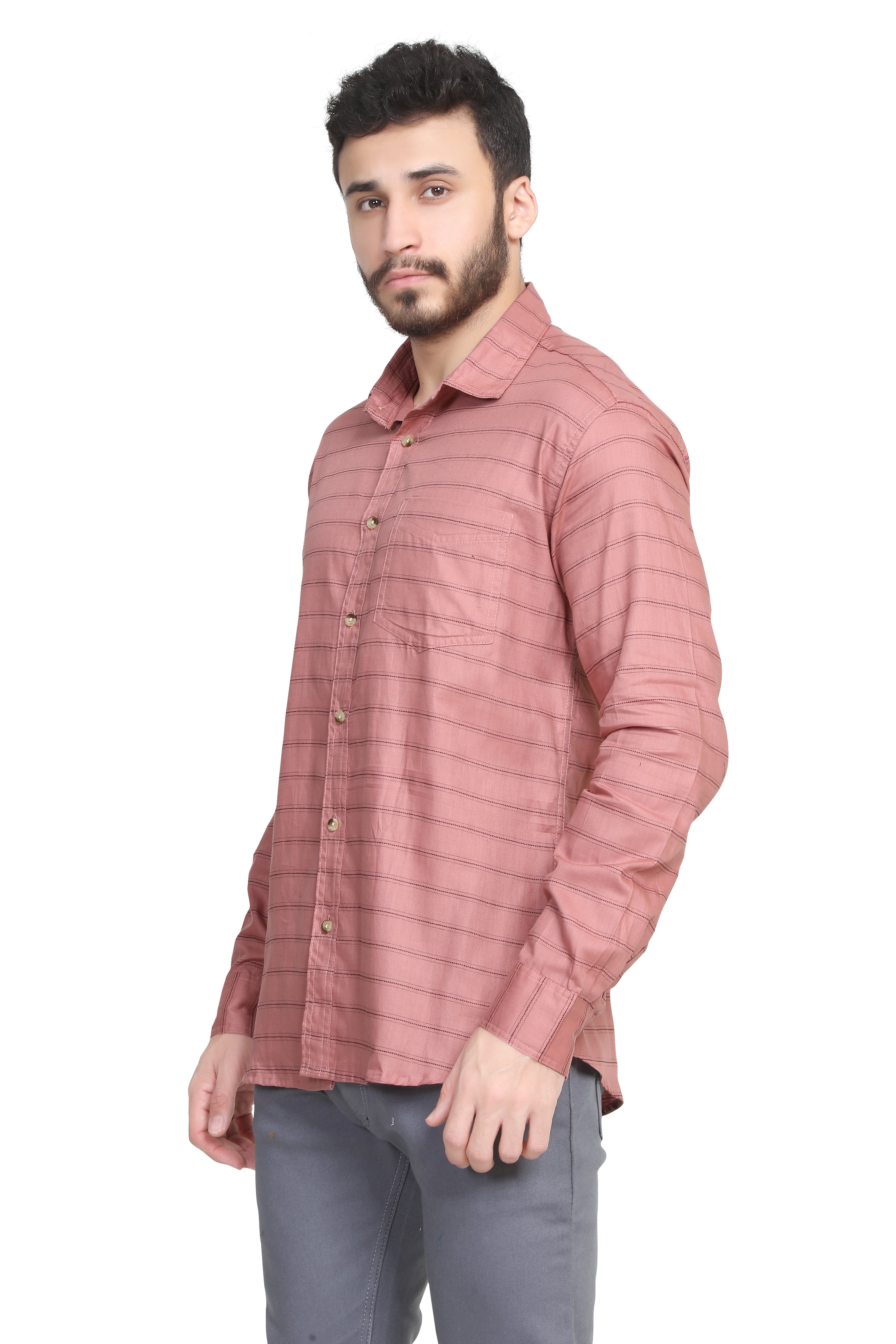 Kumar shirt - Light Cherry