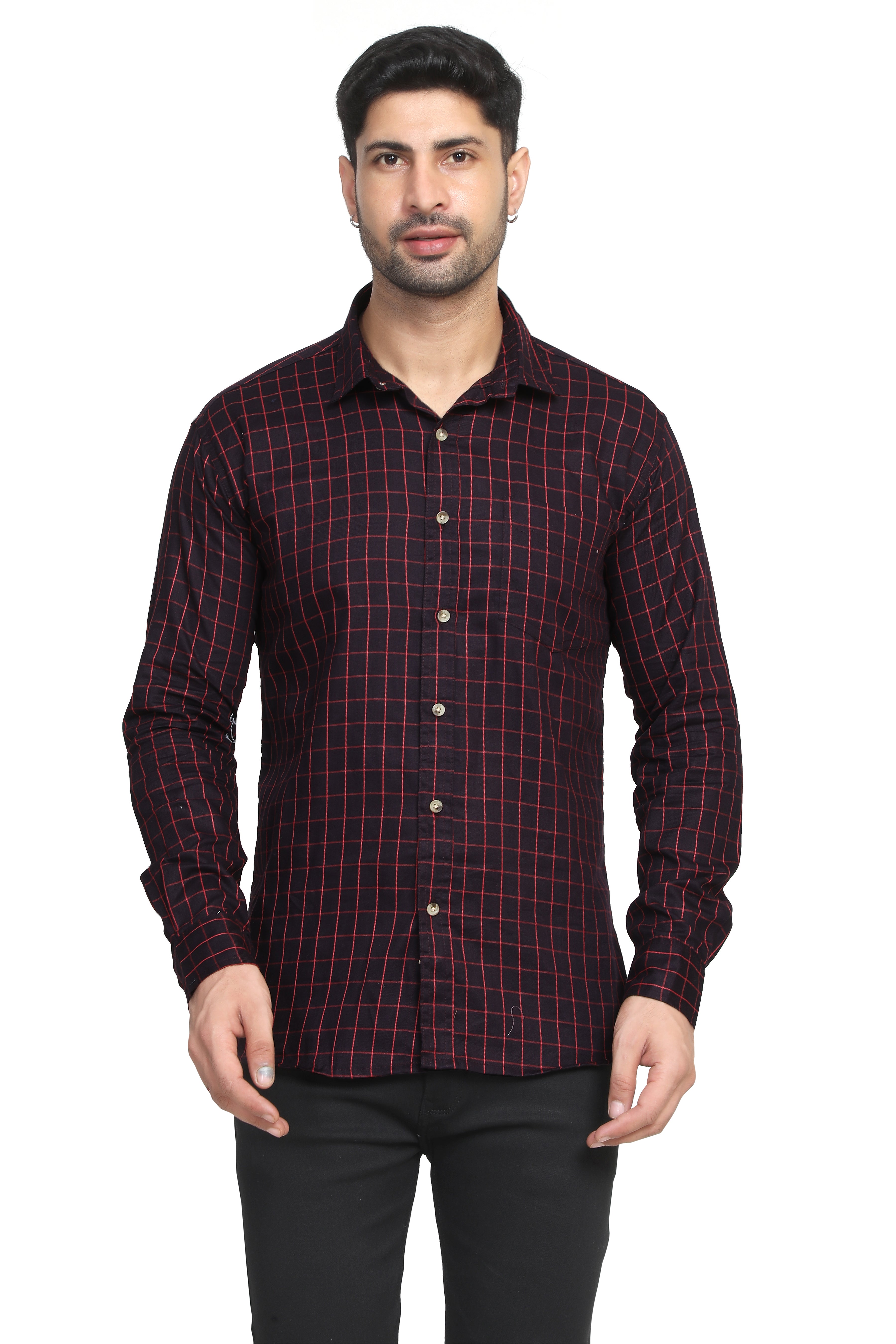Kumar Shirt - Maroon