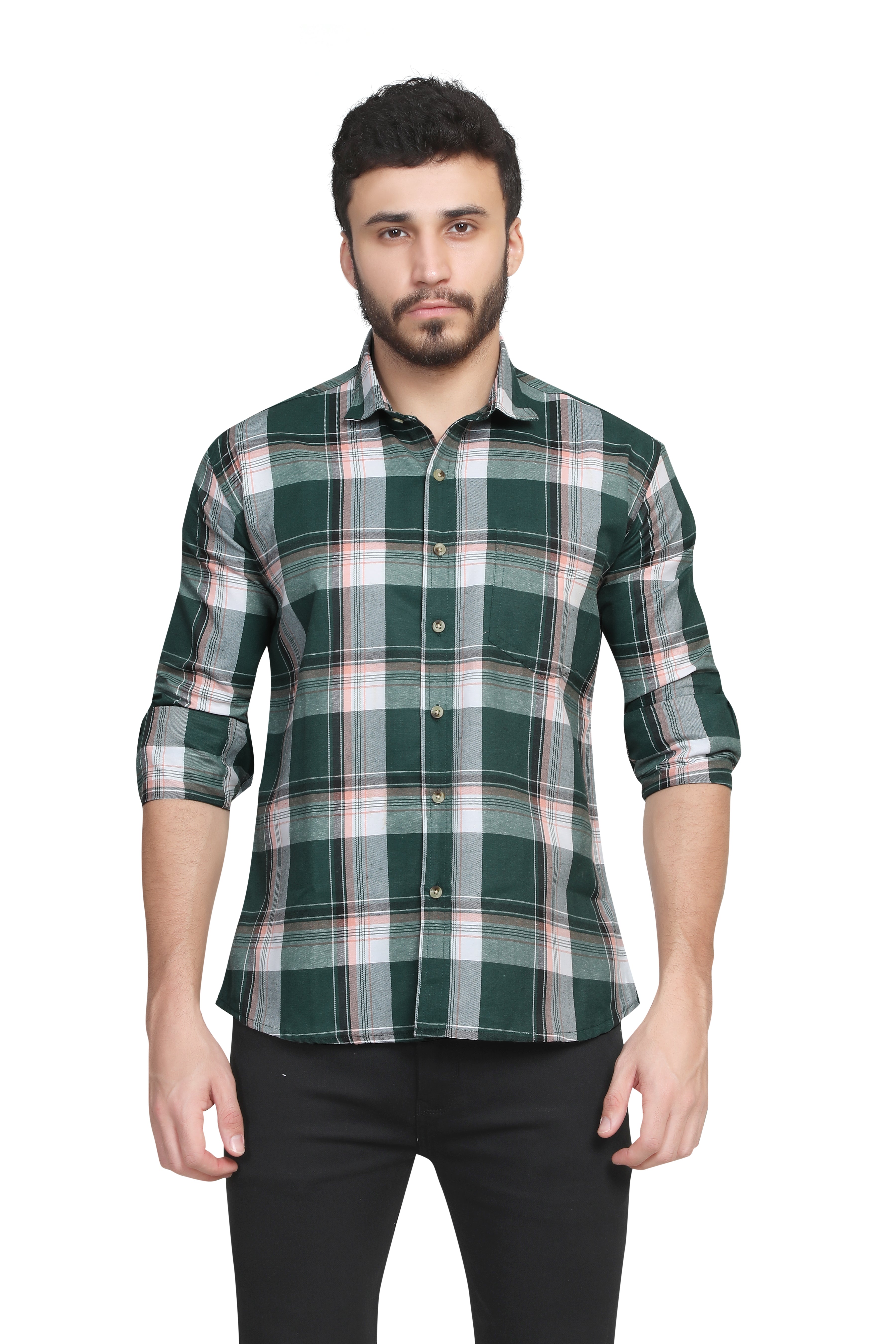 Kumar Shirts - Green