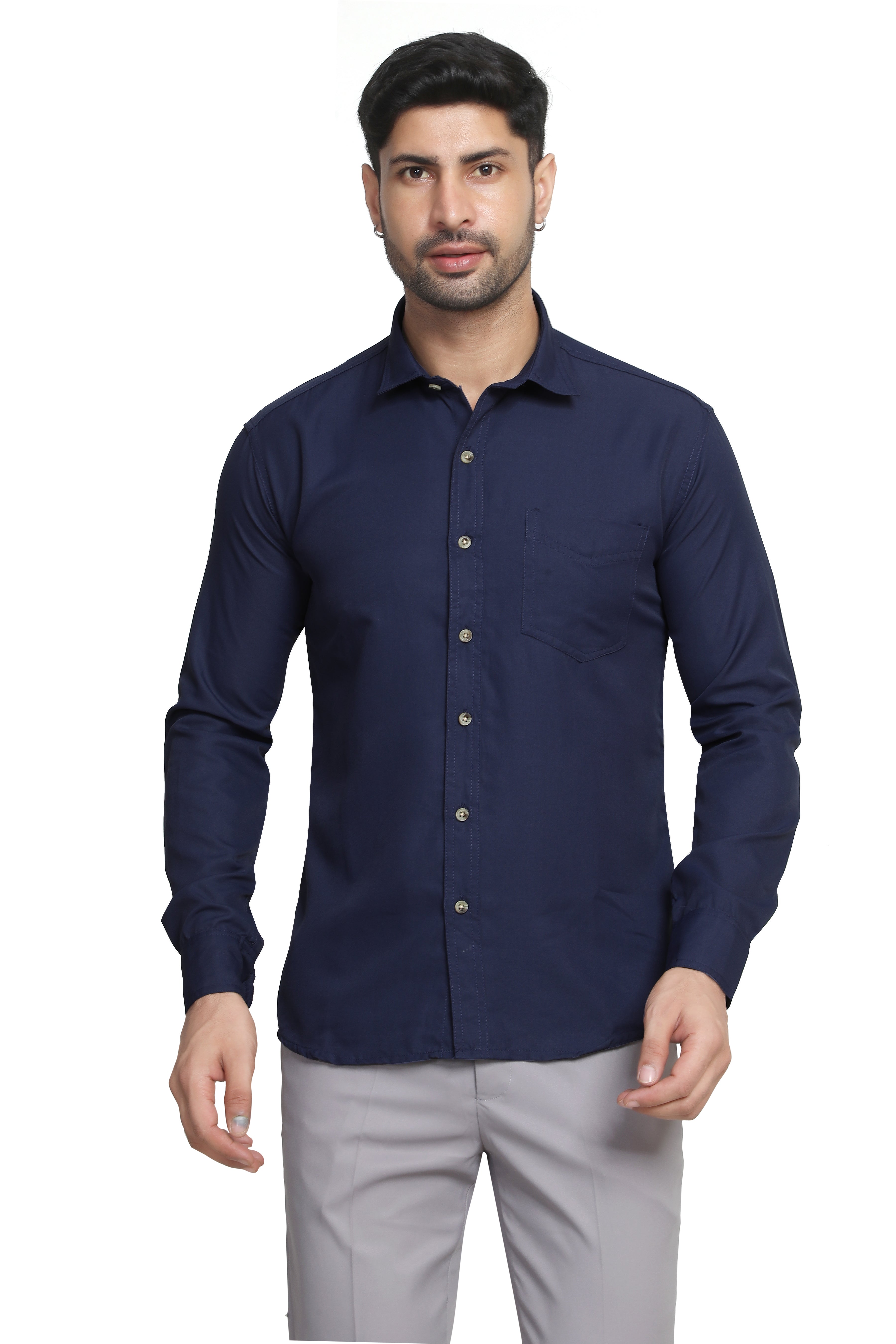 Kumar Shirt - Light Navy
