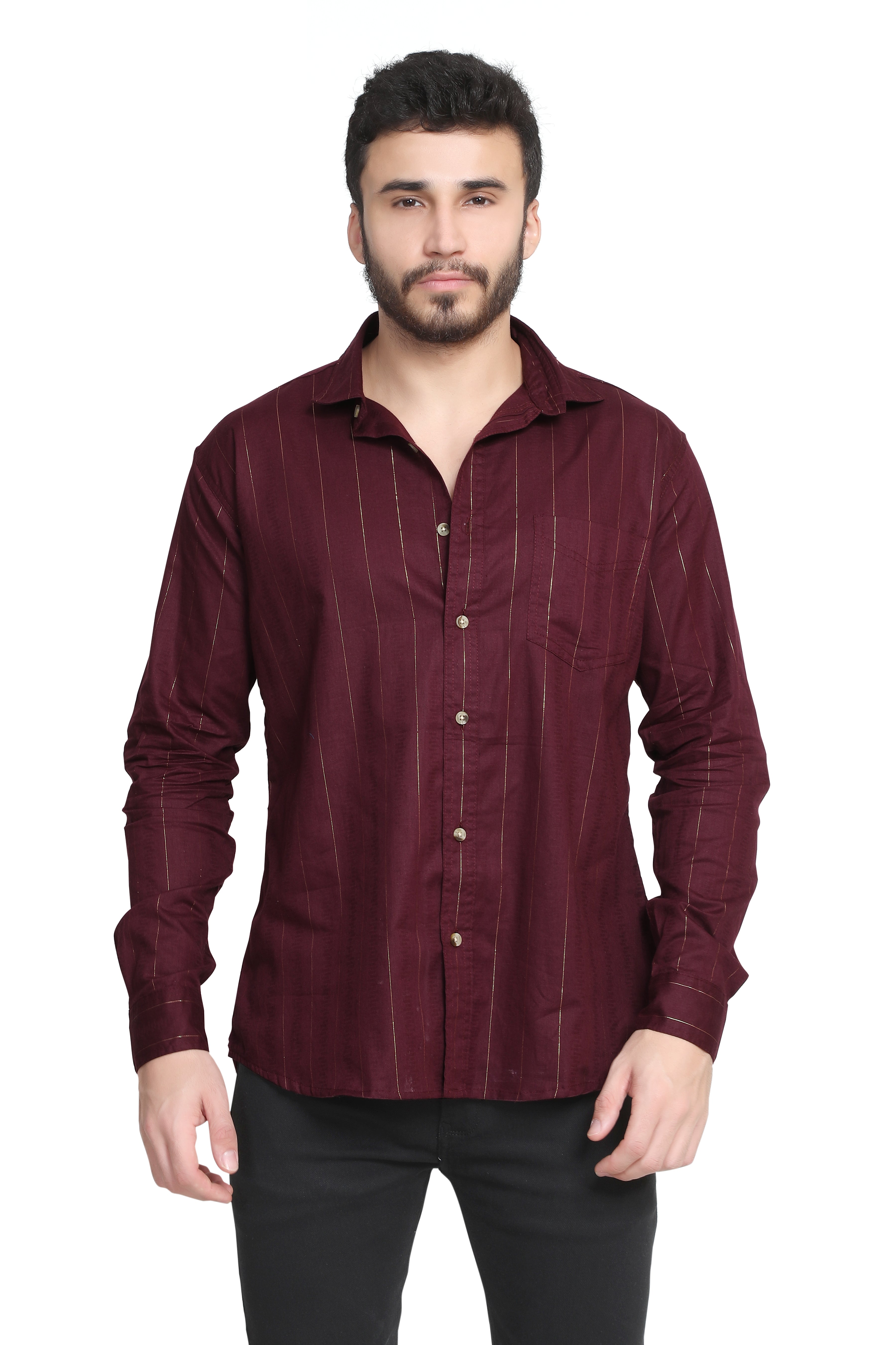 Kumar Shirt -Maroon