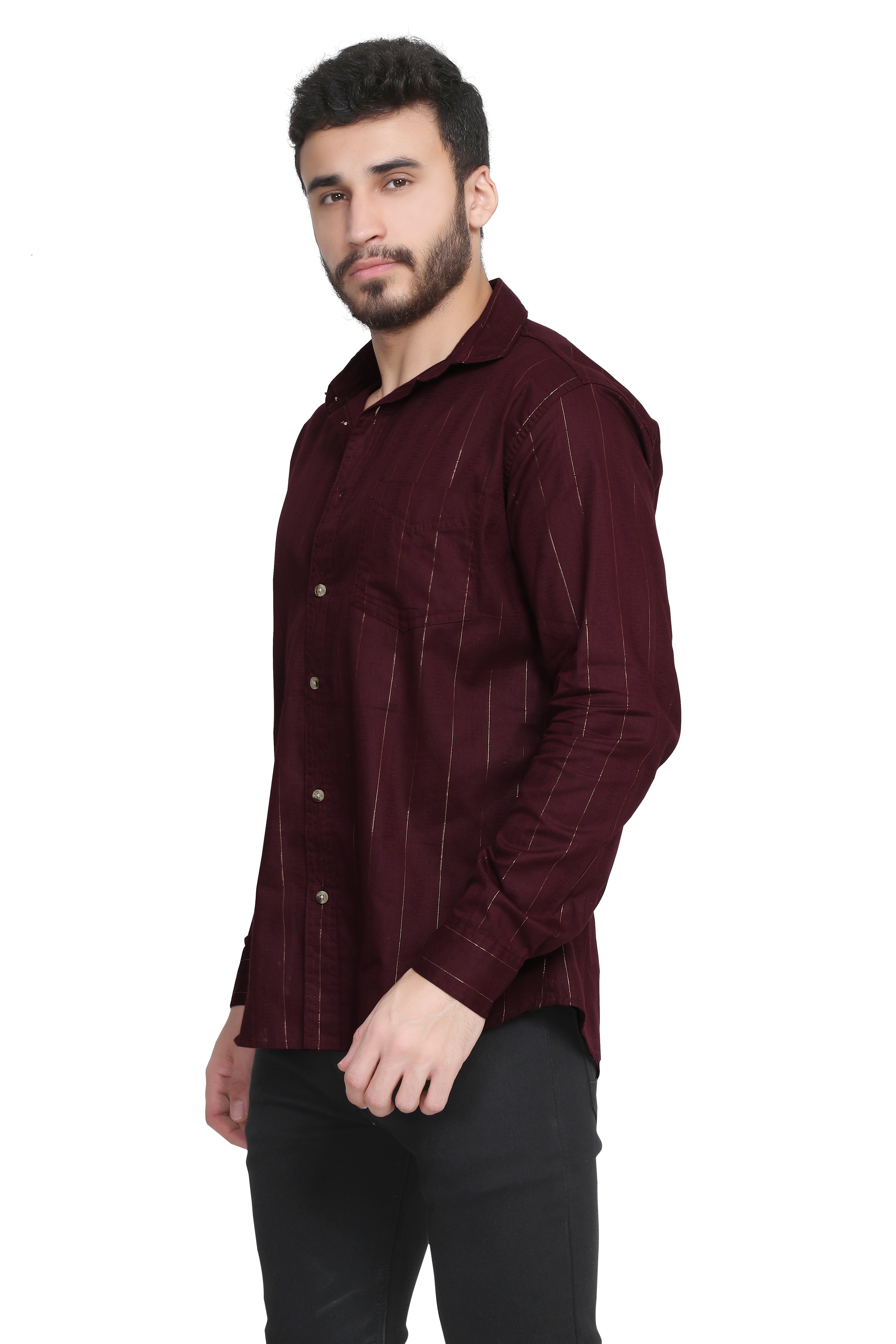 Kumar Shirt -Maroon