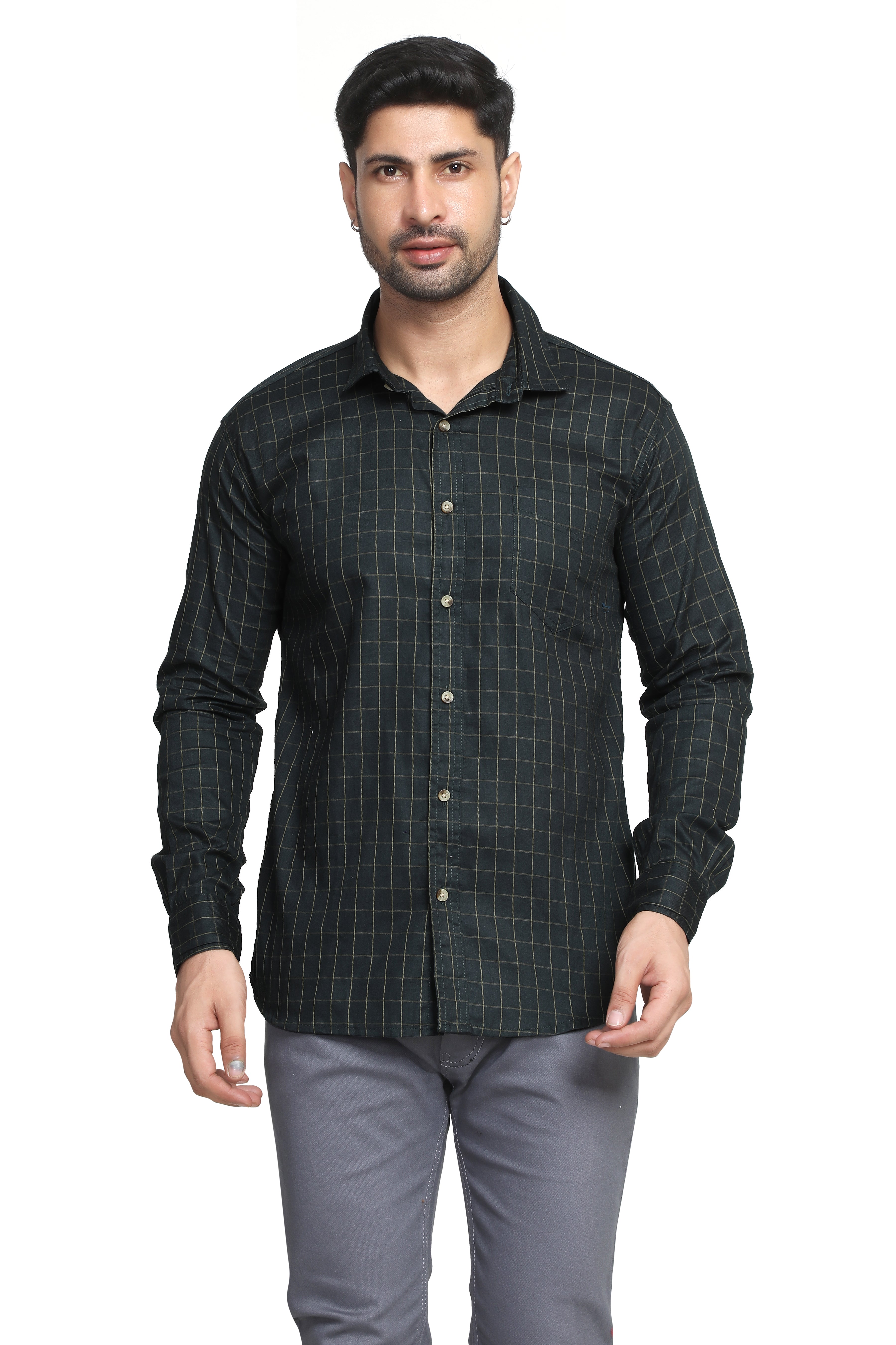 Kumar Shirt - Dark Green