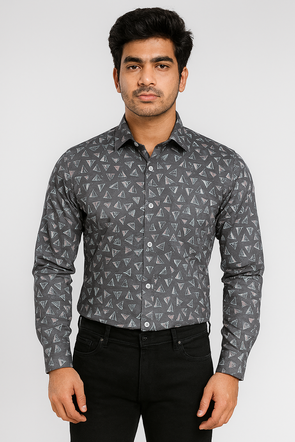 Digital Print Premium Full Sleeve Shirt for Men - Regular Fit