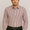 Men’s Striped Cotton Blend Formal Shirt – Regular Fit