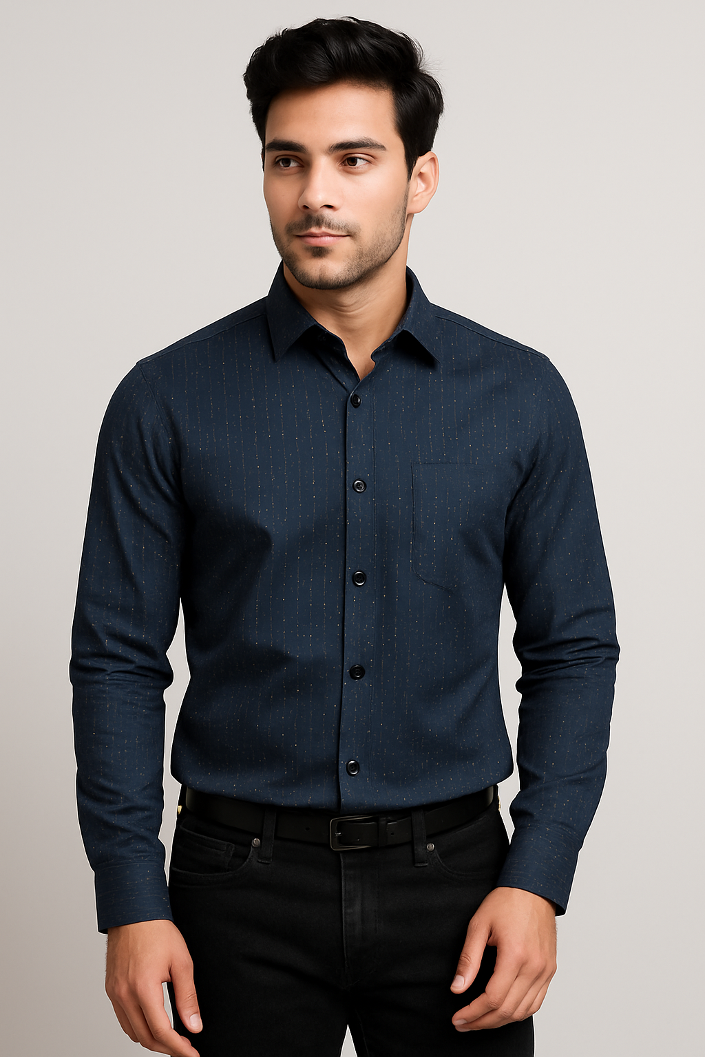 Digital Print Premium Full Sleeve Shirt for Men - Regular Fit
