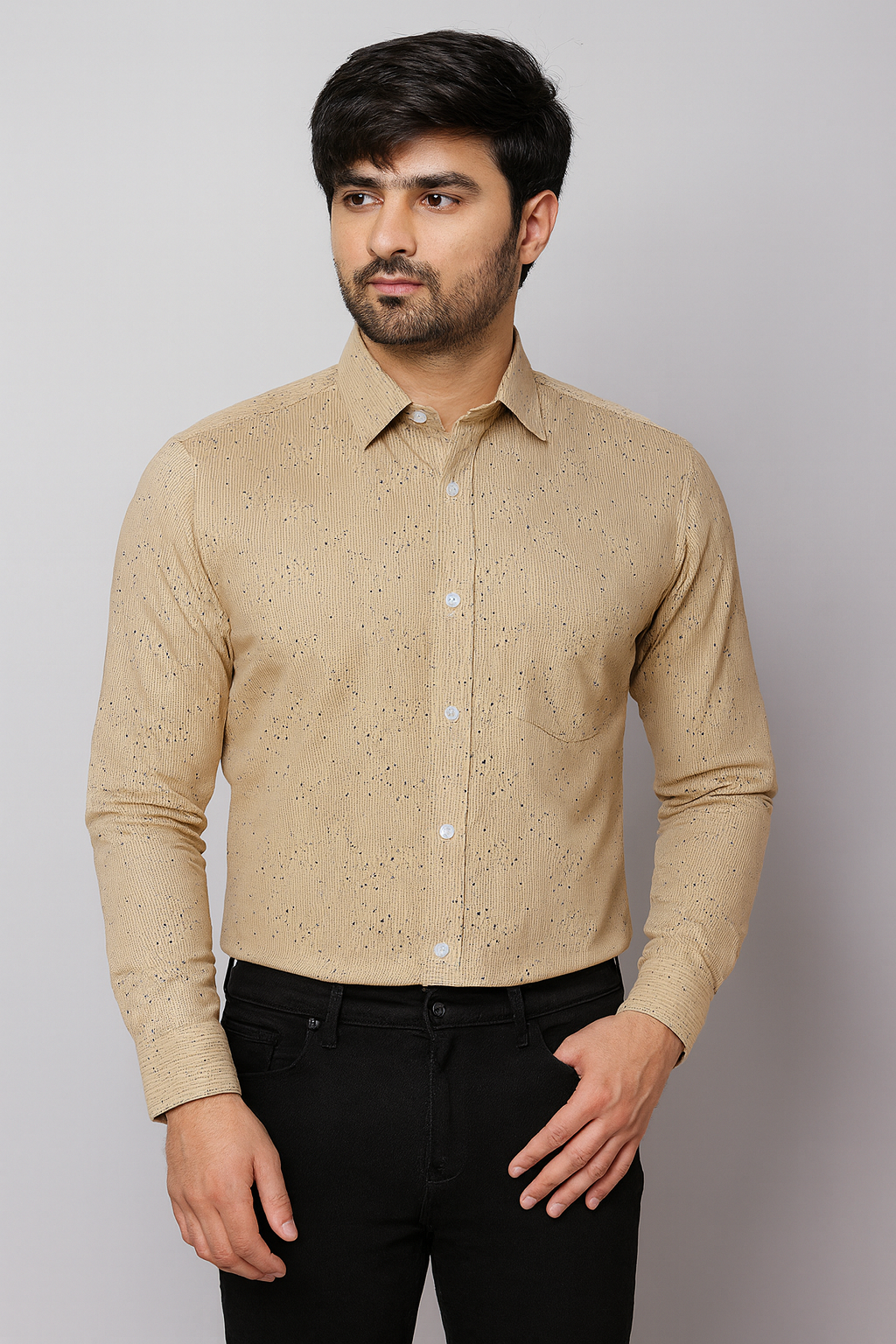 Digital Print Premium Full Sleeve Shirt for Men - Regular Fit