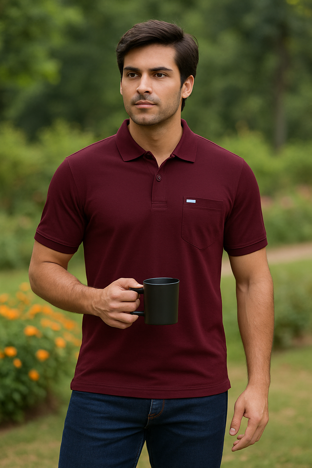 C - Dark Maroon