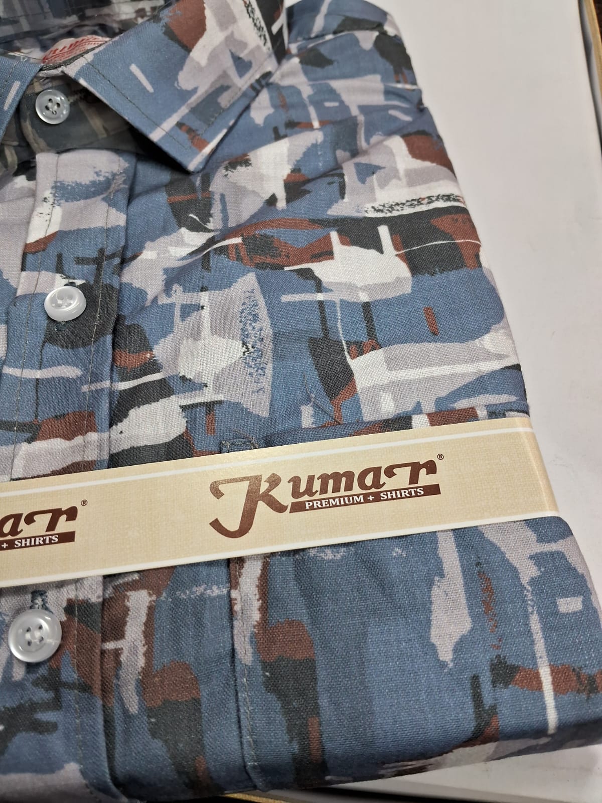 Digital Print Premium Full Sleeve Shirt for Men - Regular Fit