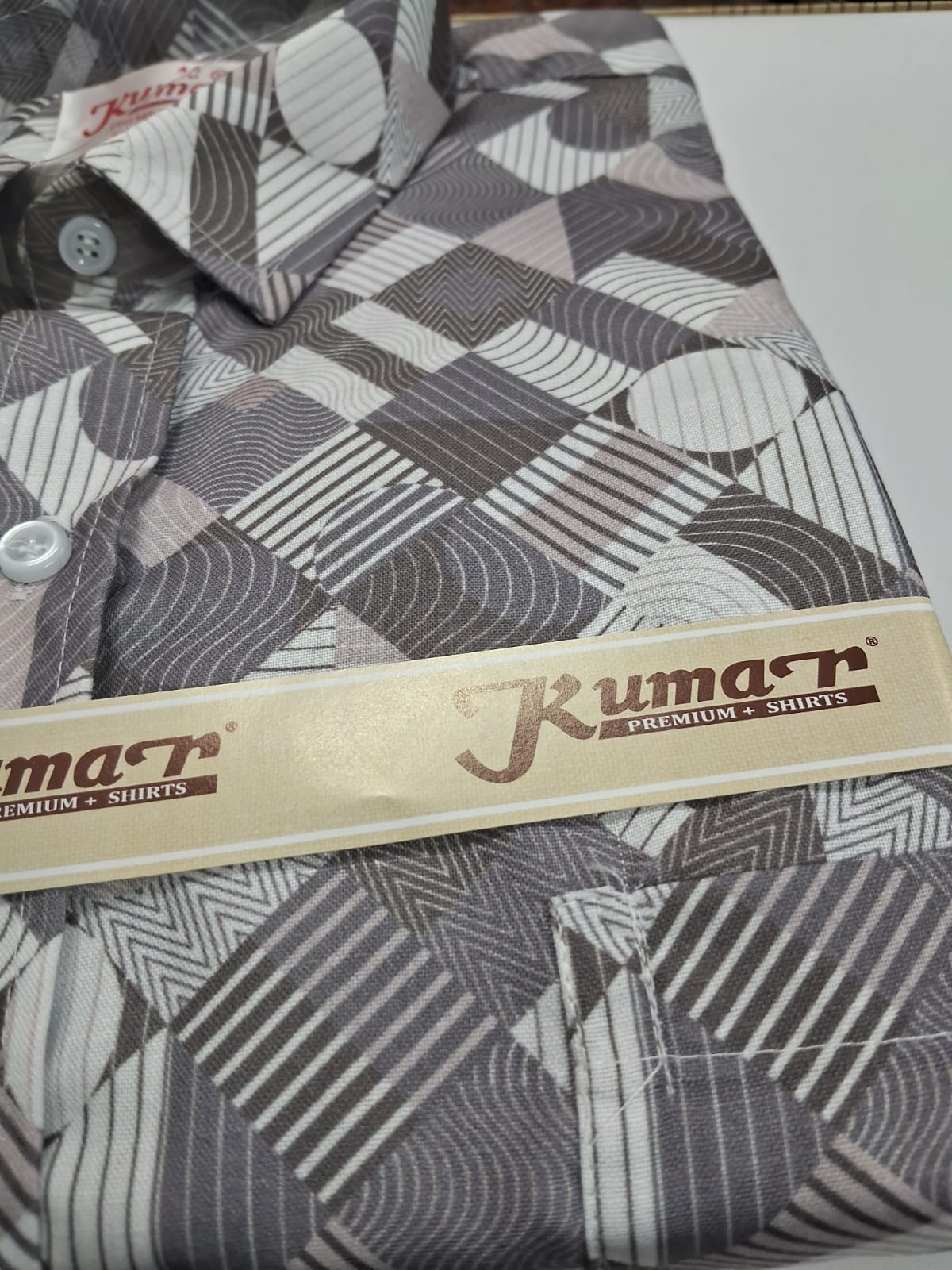 Digital Print Premium Full Sleeve Shirt for Men - Regular Fit