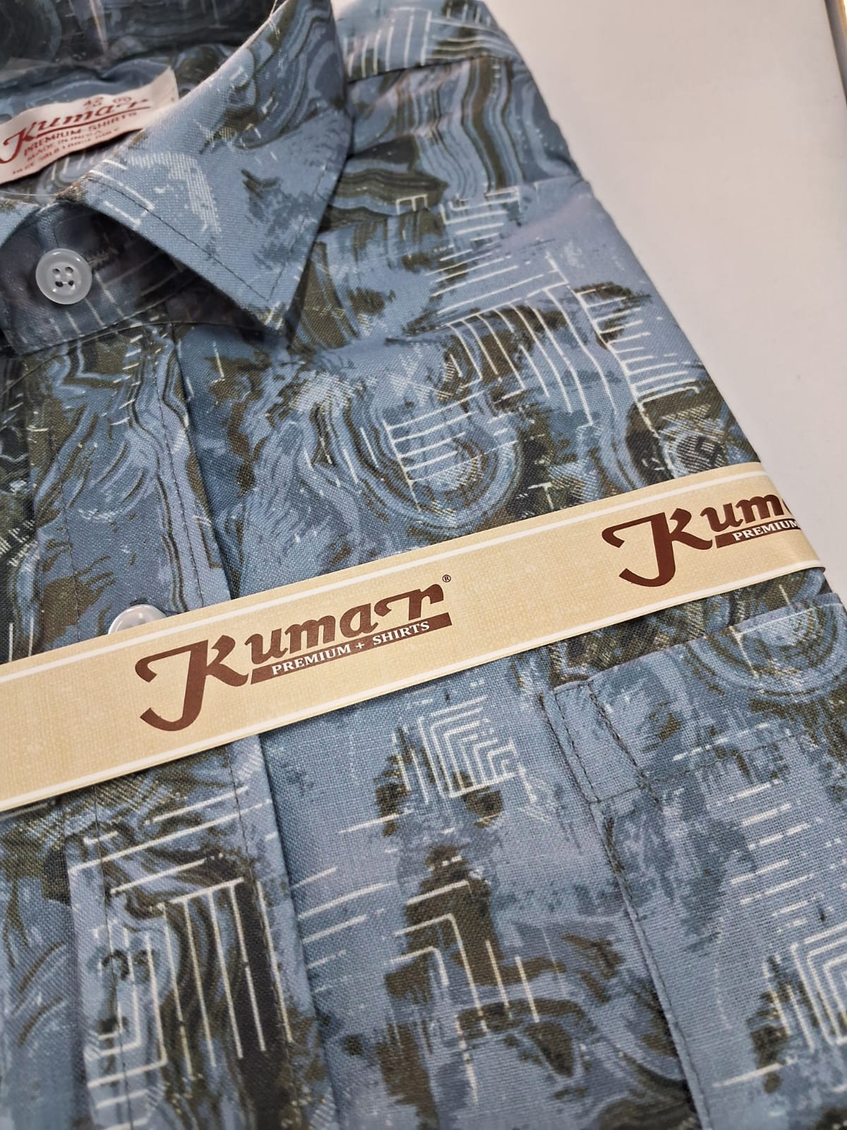 Digital Print Premium Full Sleeve Shirt for Men - Regular Fit