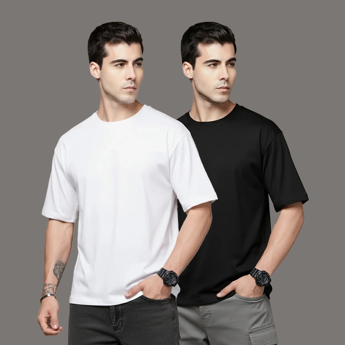 Combo Lounge-Black & White