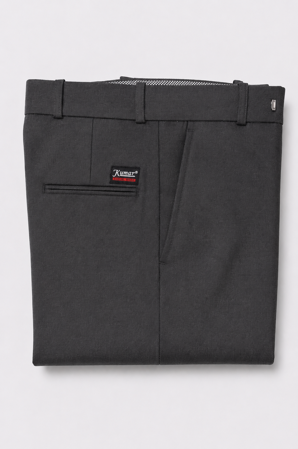 Men’s Dark Grey Formal Trouser | Slim Fit Pant