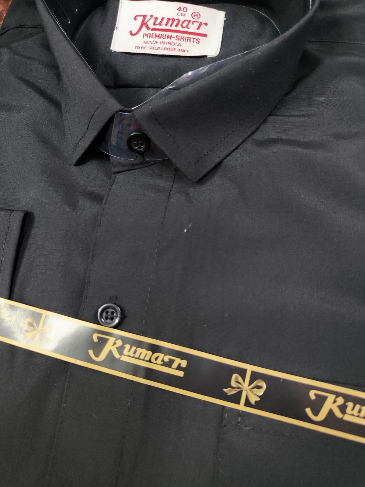 Men Black Full Sleeve Shirt