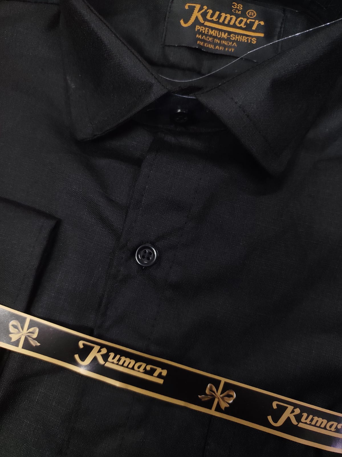 Men Black Full Sleeve Shirt