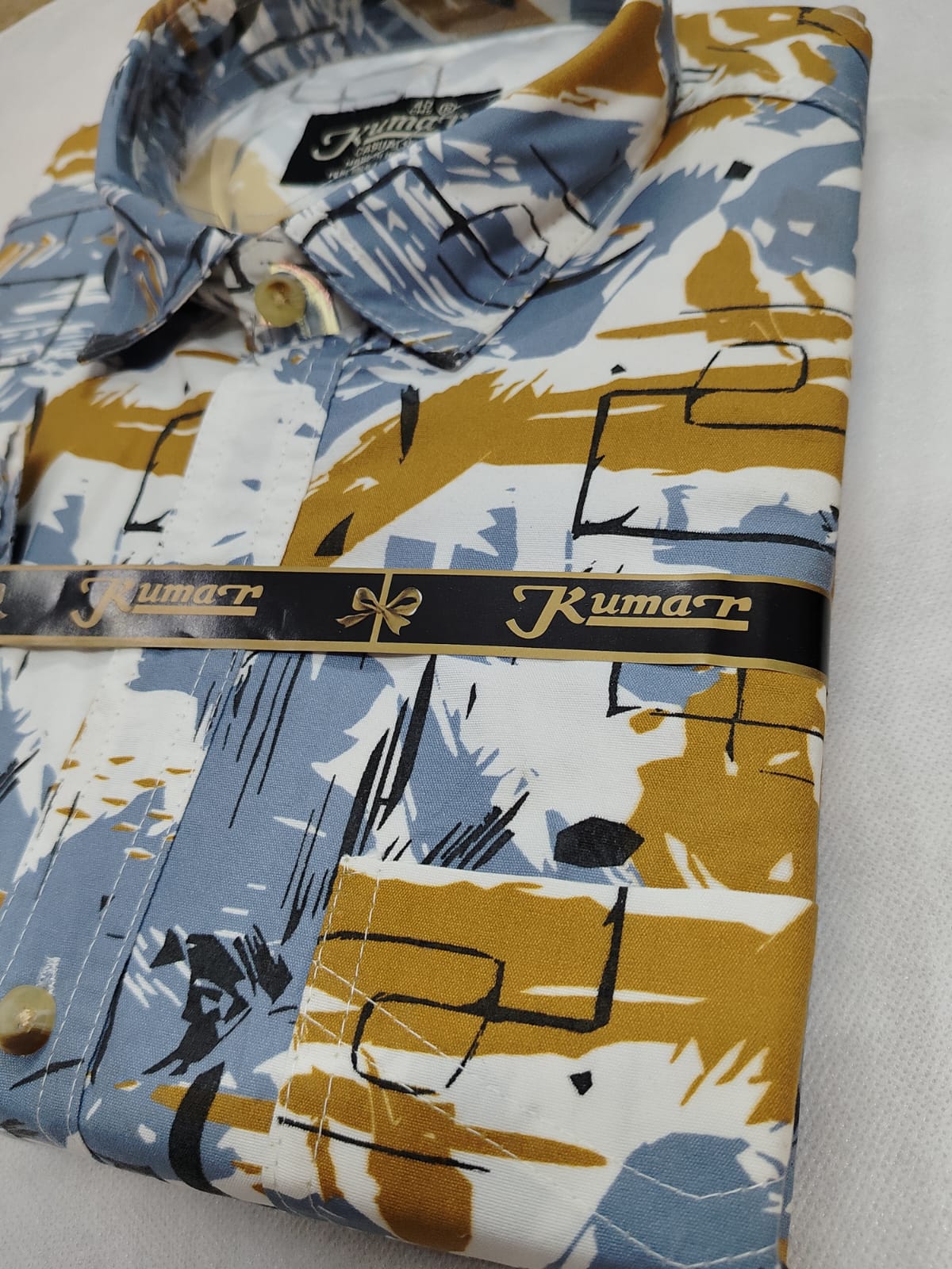 Kumar Casual Printed Shirt for Men