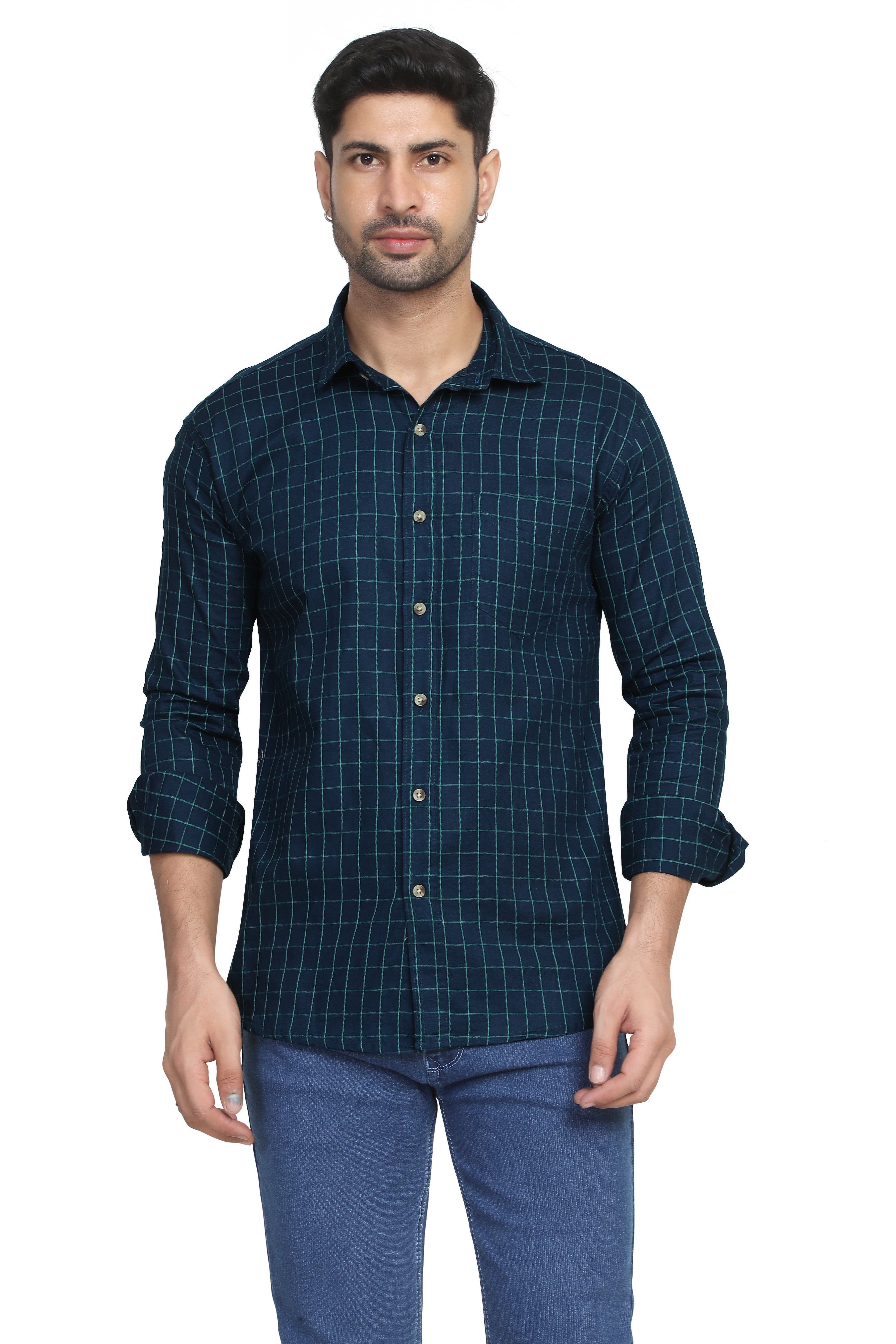 Kumar Shirt - Navy Blue