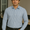 Men’s Striped Cotton Blend Formal Shirt – Regular Fit