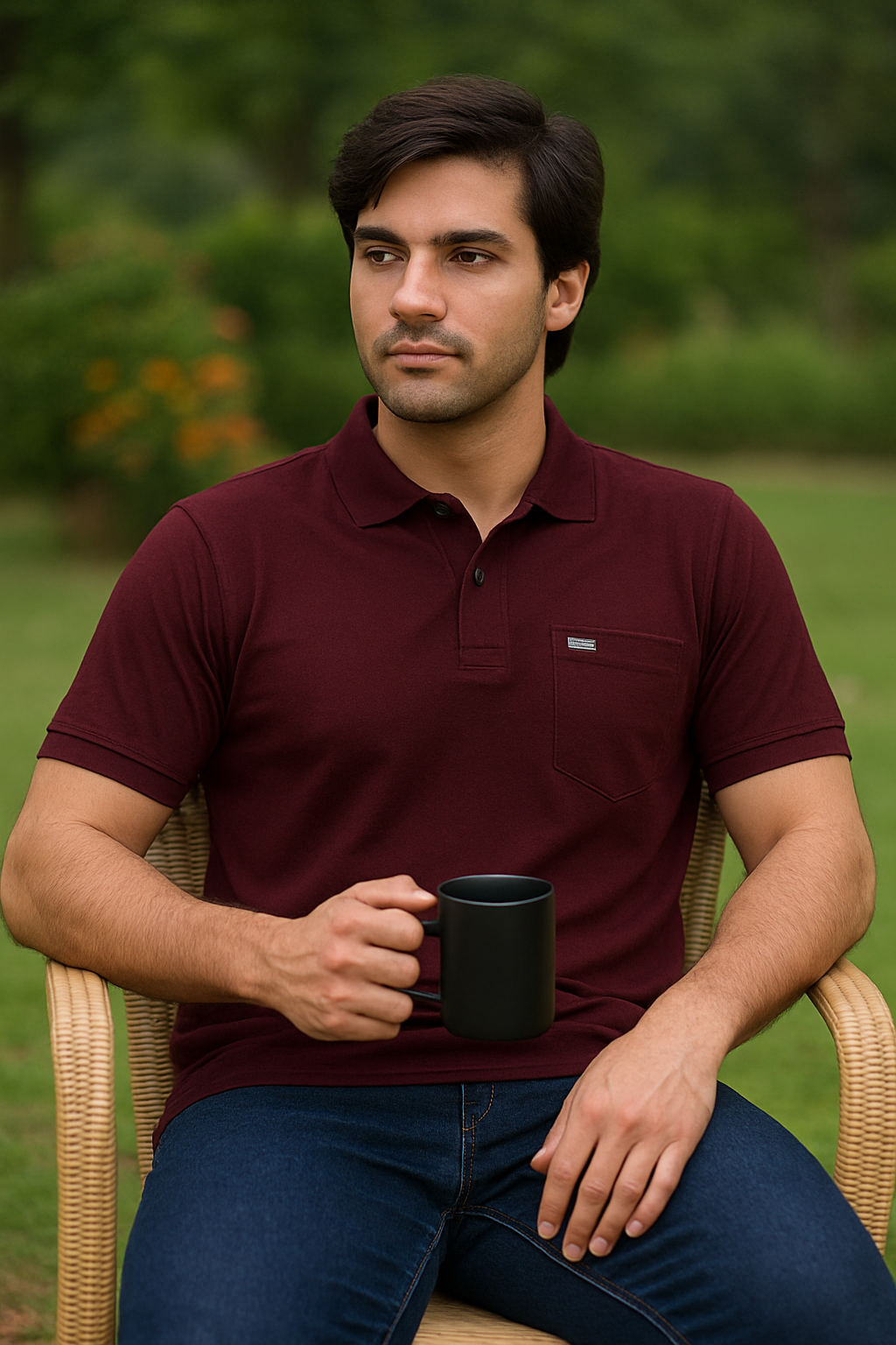 C - Dark Maroon