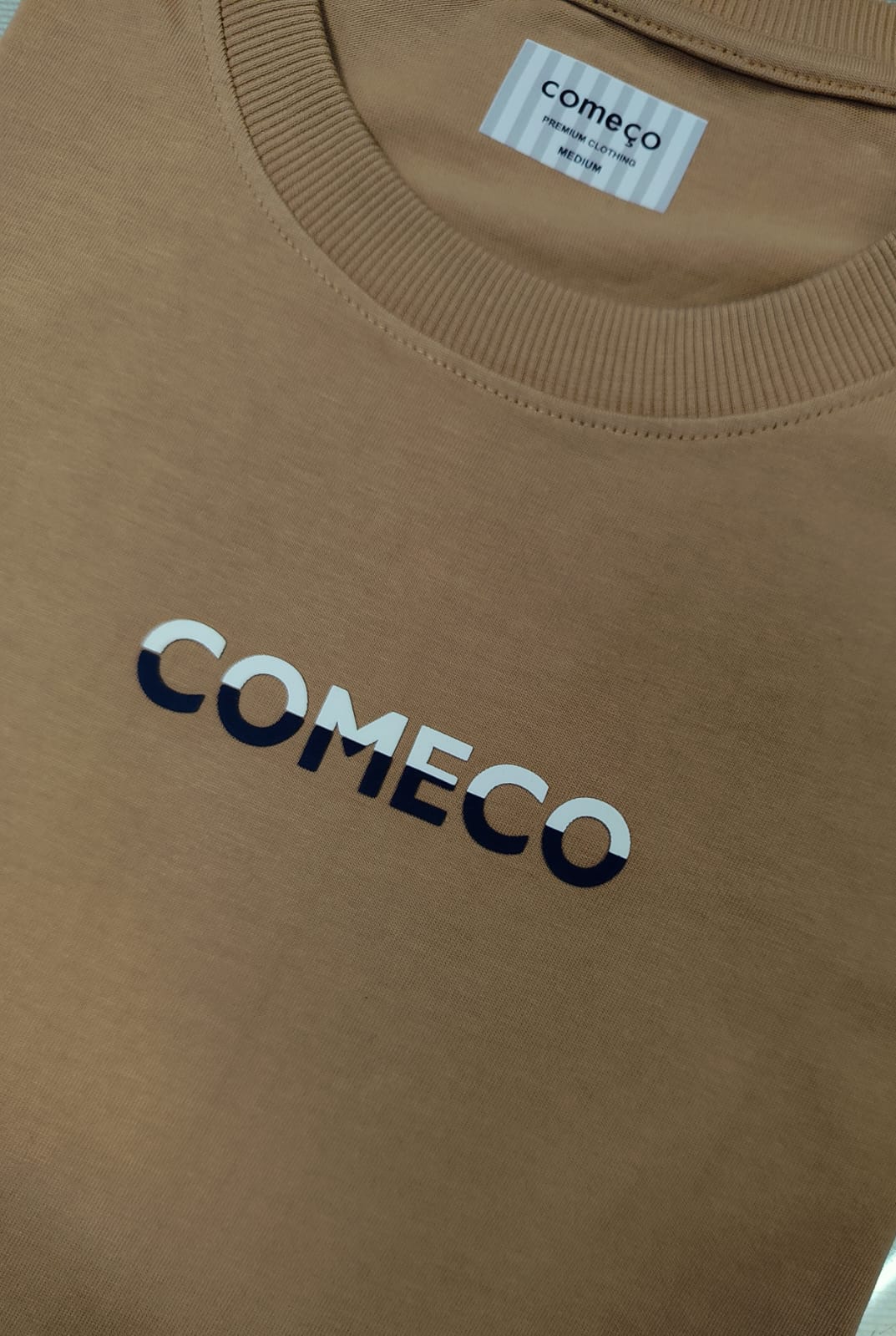 Men’s Cream Drop Shoulder Oversized T-Shirt