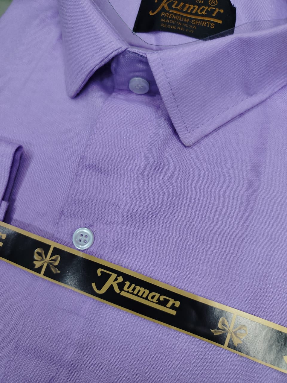 Men Purple Full Sleeve Shirt