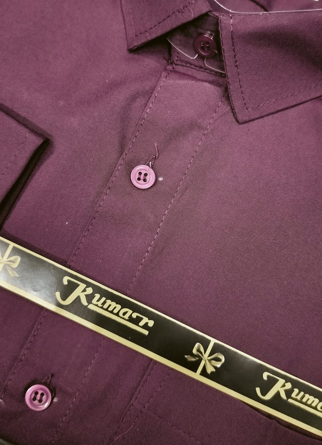 Men’s Light Purple Full Sleeve Solid Casual Shirt