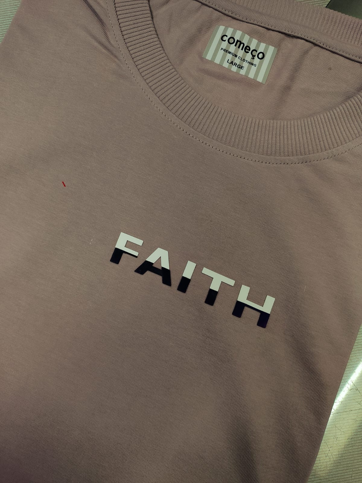 Men’s Lavender Drop Shoulder Oversized T-Shirt