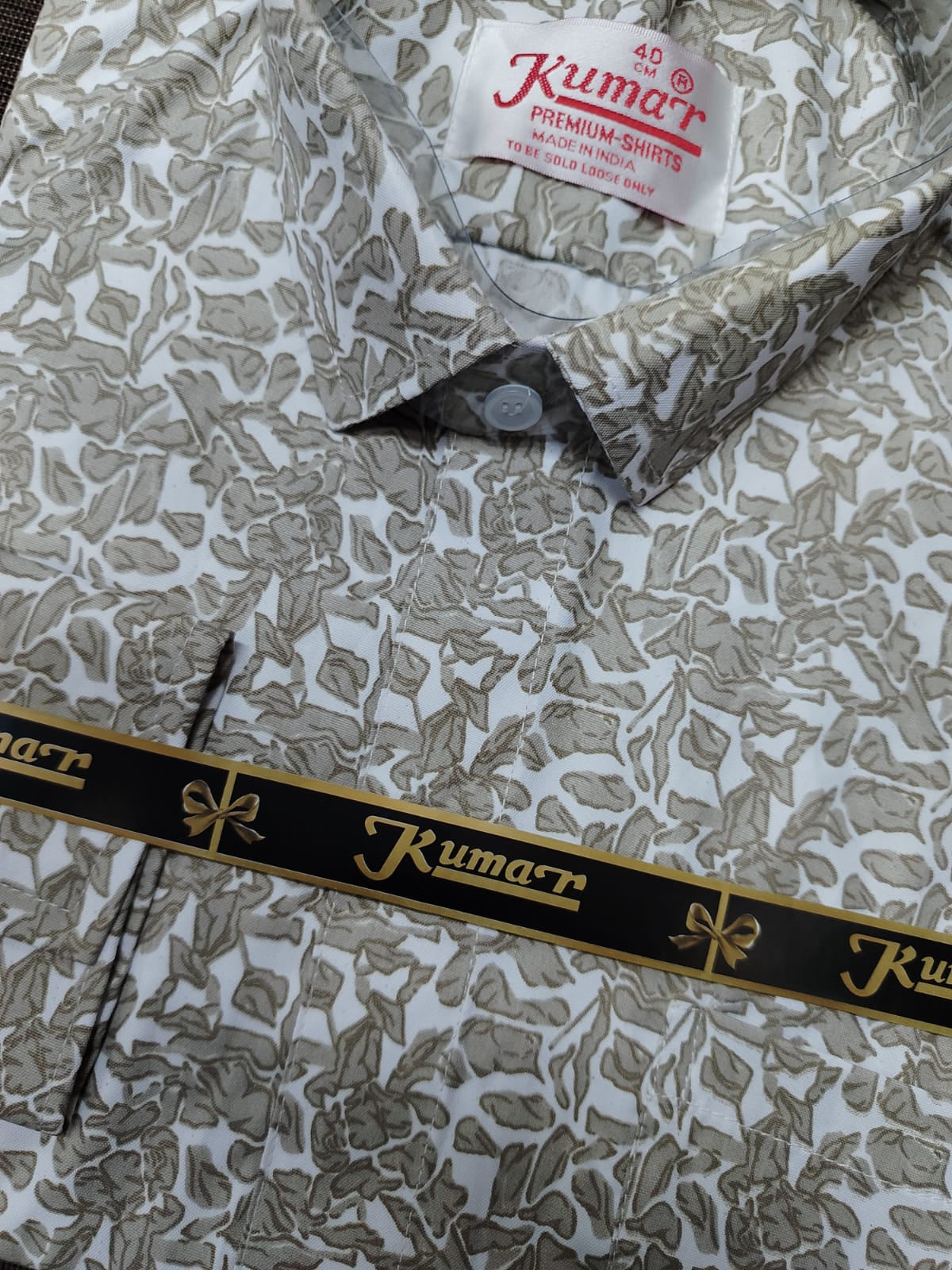 Men’s Green Premium Full Sleeve Printed Shirt