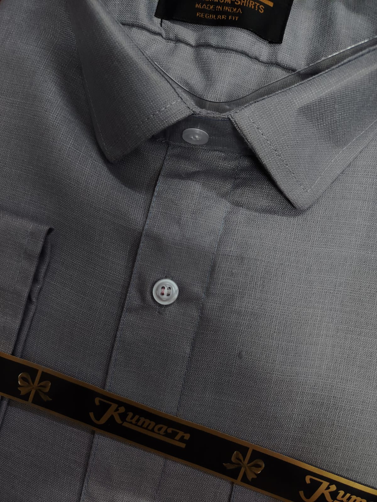 Men Ash Full Sleeve Shirt