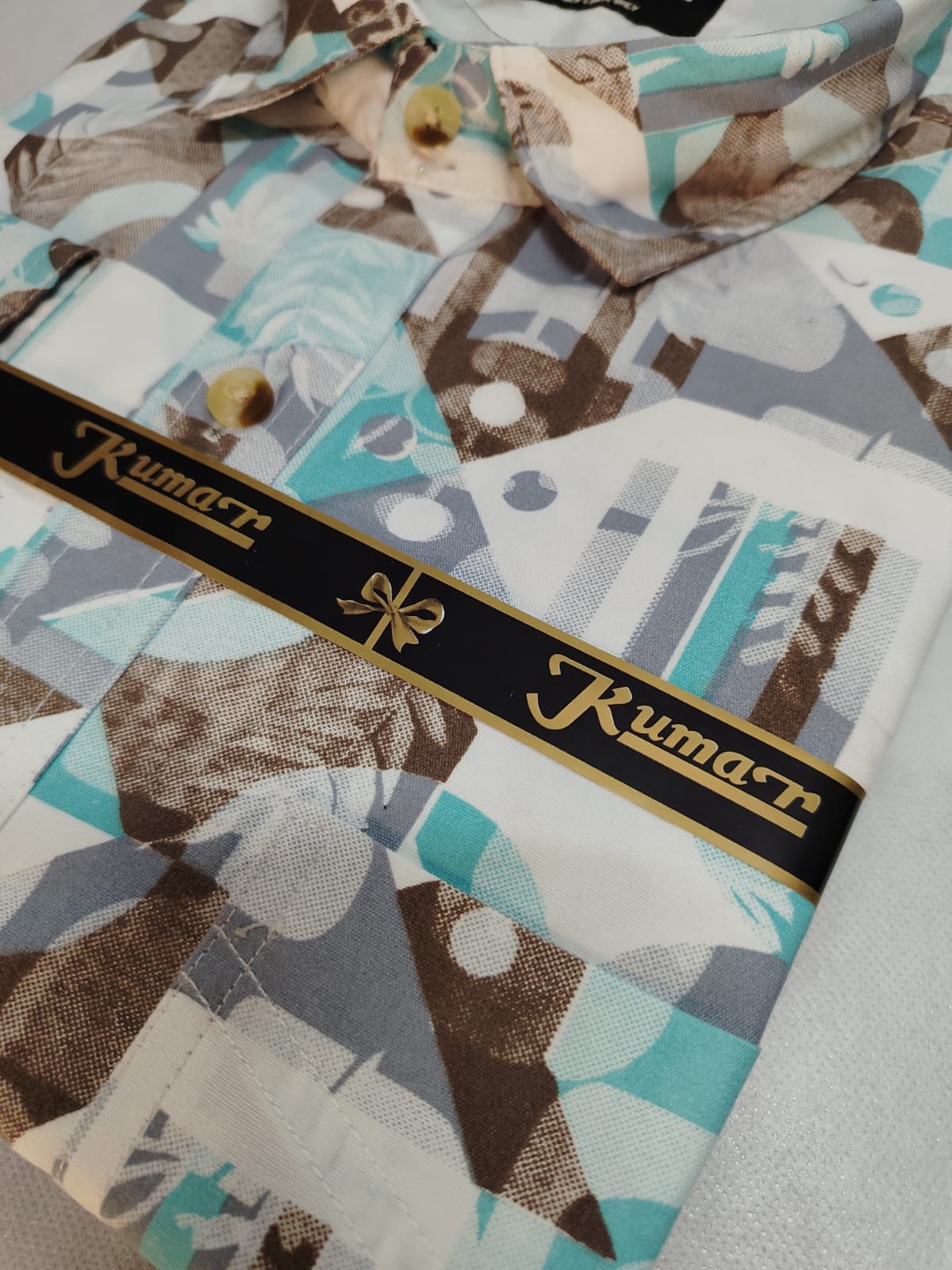 Kumar Casual Printed Shirt for Men