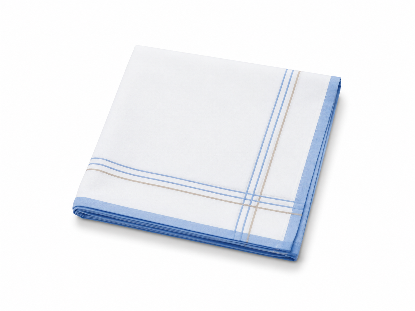 Premium Cotton Men’s White Kerchief