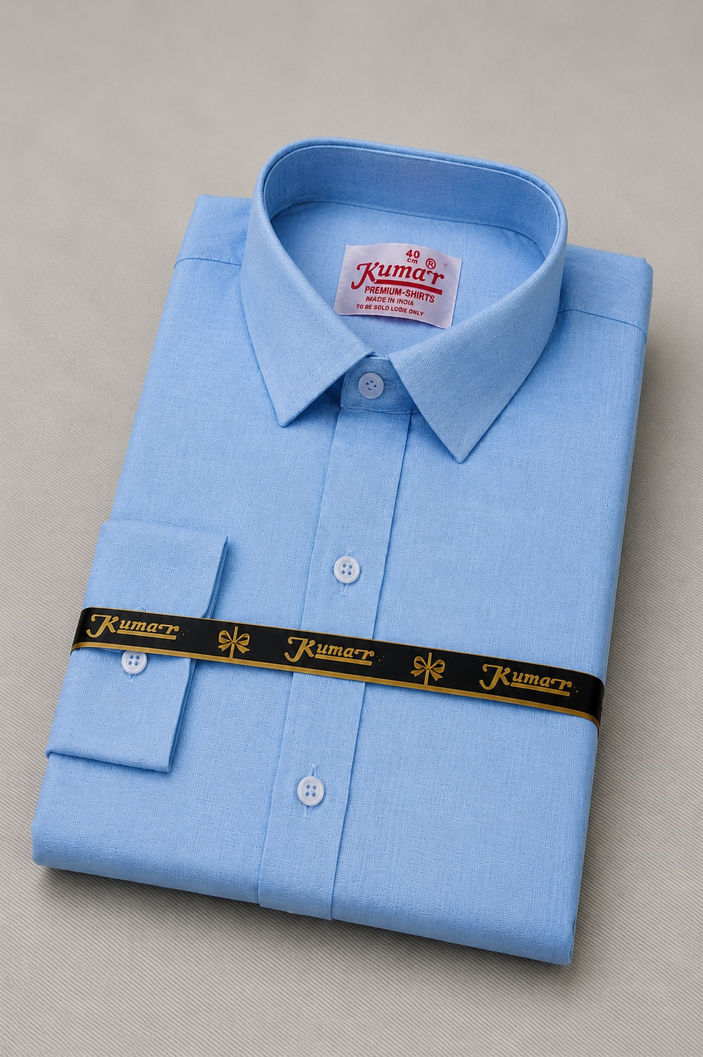 Men’s Elegant Sky Blue Full Sleeve Shirt